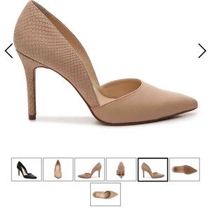 Vince Camuto - size 6 1/2 tan pumps